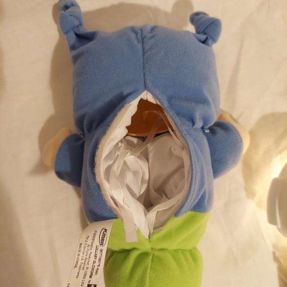 Baby Lullaby Glow Worm Playskool 2009 Blue Shirt Moon Star Music Light Works - Picture 13 of 16